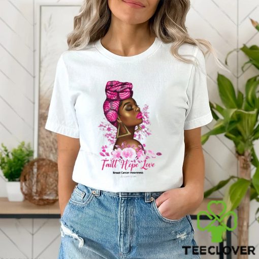 Faith Hope Love Breast Cancer Awarenss Classic T Shirt