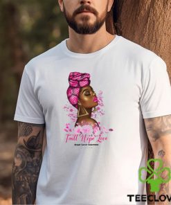 Faith Hope Love Breast Cancer Awarenss Classic T Shirt