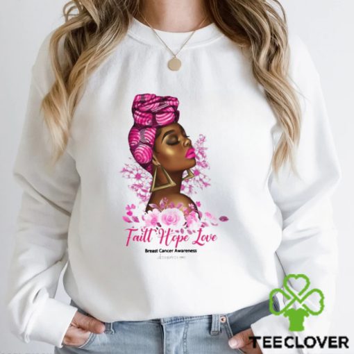 Faith Hope Love Breast Cancer Awarenss Classic T Shirt