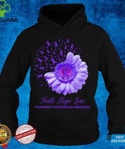 Faith Hope Love Pulmonary Hypertension Awareness Long Sleeve T Shirt