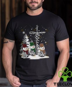 Faith Hope Love Snowman Shirt