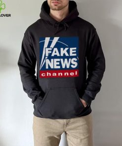 Fake News Channel Shirt Black shirt