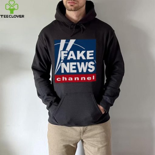 Fake News Channel Shirt Black shirt