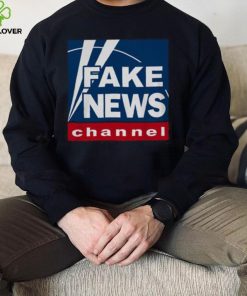 Fake News Channel Shirt Black shirt