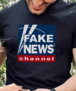 Fake News Channel Shirt Black shirt