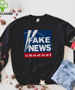 Fake News Channel Shirt Black shirt