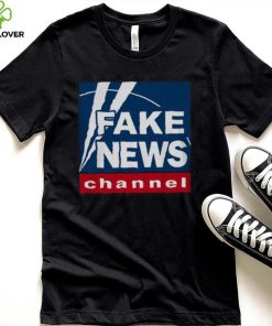 Fake News Channel Shirt Black shirt