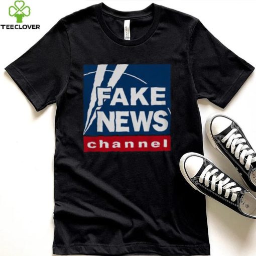 Fake News Channel Shirt Black shirt