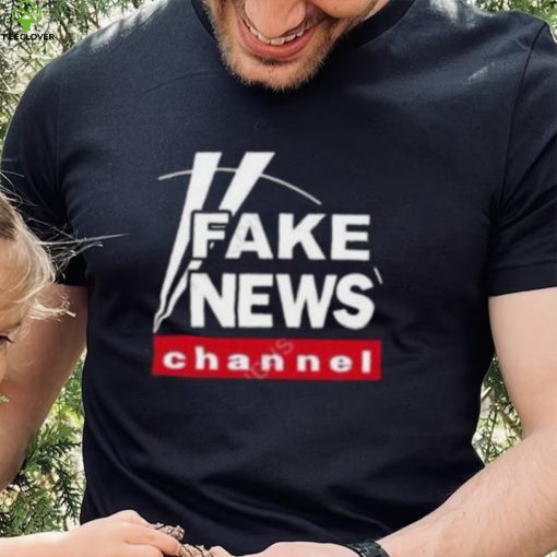 Fake News Channel tee hoodie, sweater, longsleeve, shirt v-neck, t-shirt