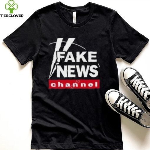 Fake News Channel tee hoodie, sweater, longsleeve, shirt v-neck, t-shirt