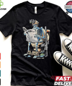 Fake News Reading Operator T Shirt