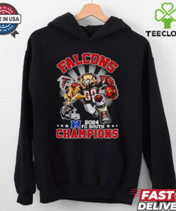 Falcons 2024 NFC South Champions mascot shirt