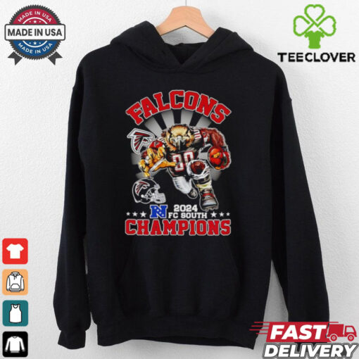 Falcons 2024 NFC South Champions mascot shirt