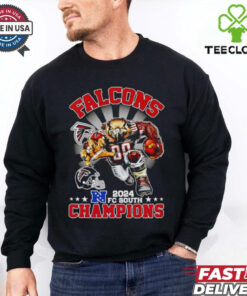 Falcons 2024 NFC South Champions mascot shirt