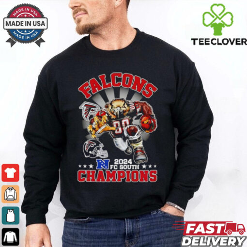Falcons 2024 NFC South Champions mascot shirt