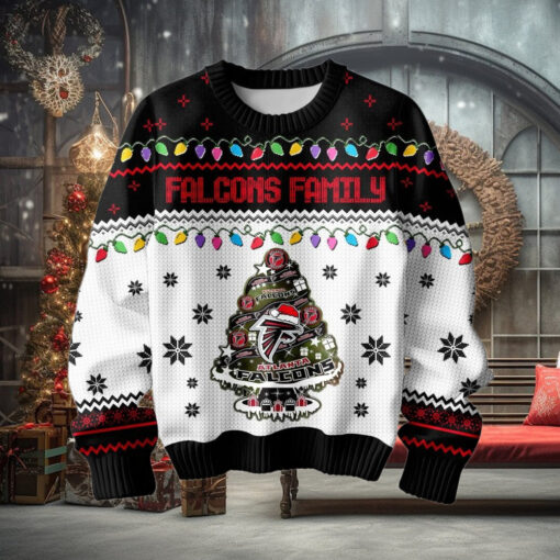 Falcons Family Have A Merry Atlanta Christmas Limited Special Ugly Sweater