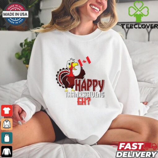 Fall Autumn Turkey Canadian Canada Happy Thanksgiving shirt