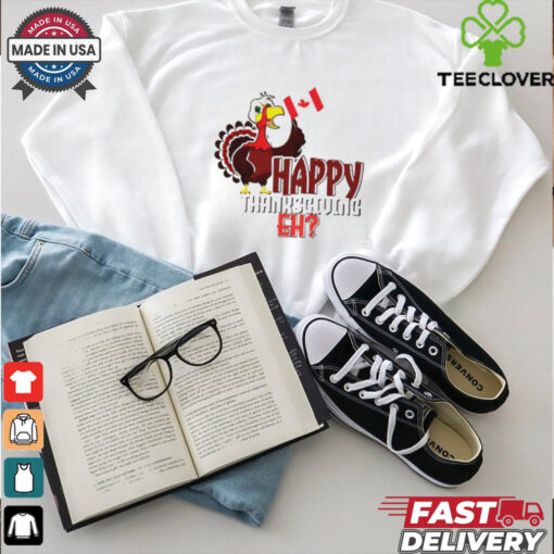 Fall Autumn Turkey Canadian Canada Happy Thanksgiving shirt