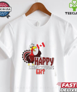 Fall Autumn Turkey Canadian Canada Happy Thanksgiving shirt