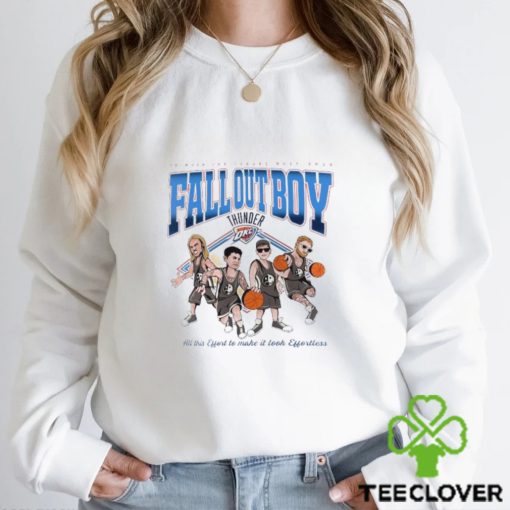 Fall Out Boy x Oklahoma City Thunder So Much For (2our) Dust Shirt