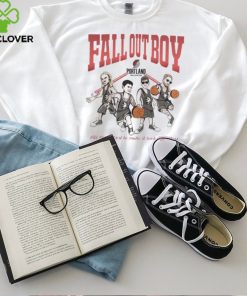 Fall Out Boy x Portland Trail Blazers Merch So Much For (2our) Dust Shirt 1 Fall Out Boy x Portland Trail Blazers Merch So Much For (2our) Dust Shirt