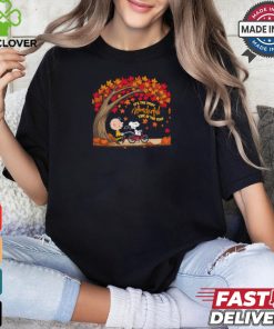 Fall Snoopy It’s The Most Wonderful Time Of The Year Shirt