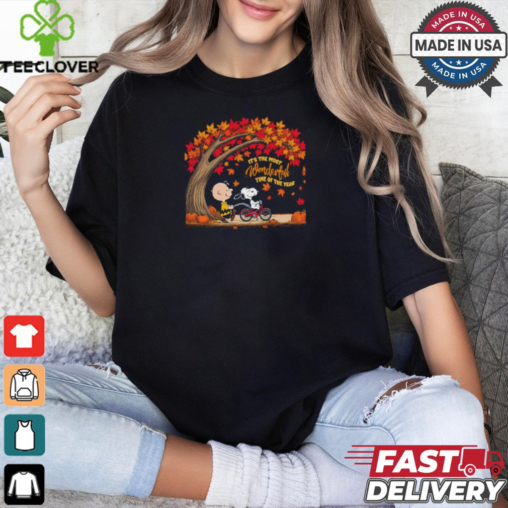 Fall Snoopy It’s The Most Wonderful Time Of The Year Shirt Fall Snoopy It’s The Most Wonderful Time Of The Year Shirt