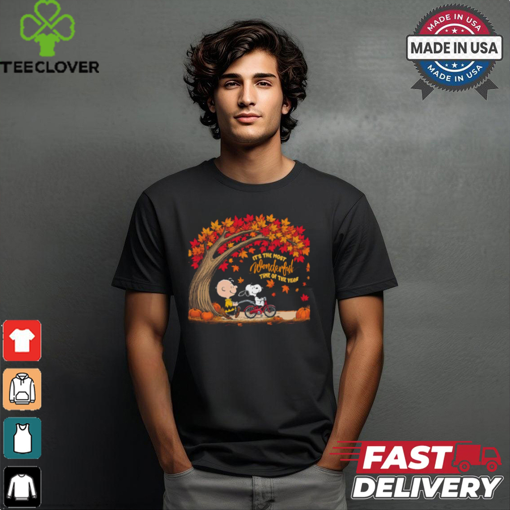 Fall Snoopy It’s The Most Wonderful Time Of The Year Shirt Fall Snoopy It’s The Most Wonderful Time Of The Year Shirt