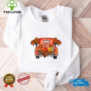 Fall Truck Graphics Maple Pumkin Graphic T Shirt