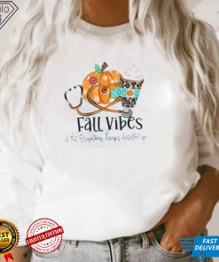 Fall Vibes And Occupational Therapy Assistant Life Pumpkin Leopard T Shirt1