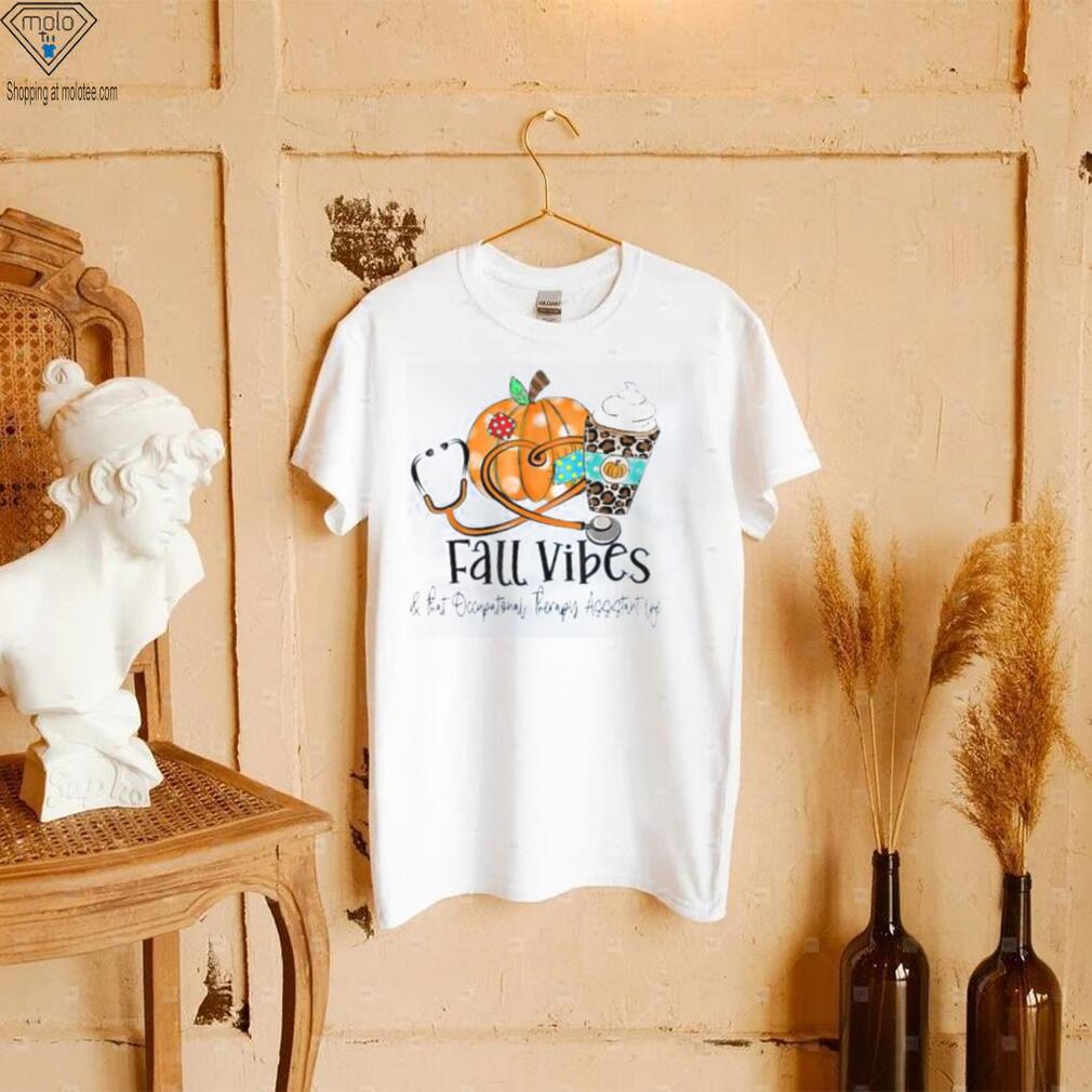 Fall Vibes And Occupational Therapy Assistant Life Pumpkin Leopard T Shirt1 Fall Vibes And Occupational Therapy Assistant Life Pumpkin Leopard T Shirt1