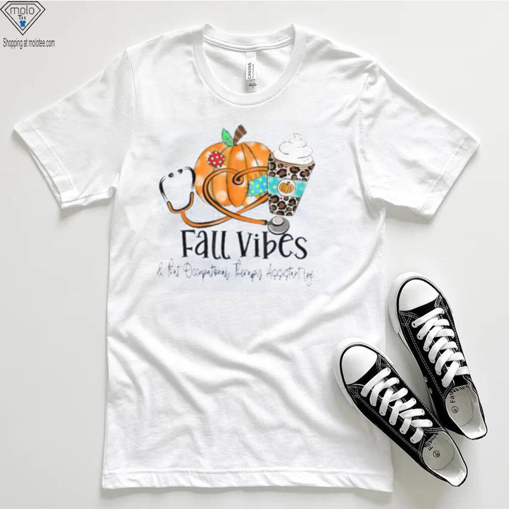 Fall Vibes And Occupational Therapy Assistant Life Pumpkin Leopard T Shirt1 Fall Vibes And Occupational Therapy Assistant Life Pumpkin Leopard T Shirt1