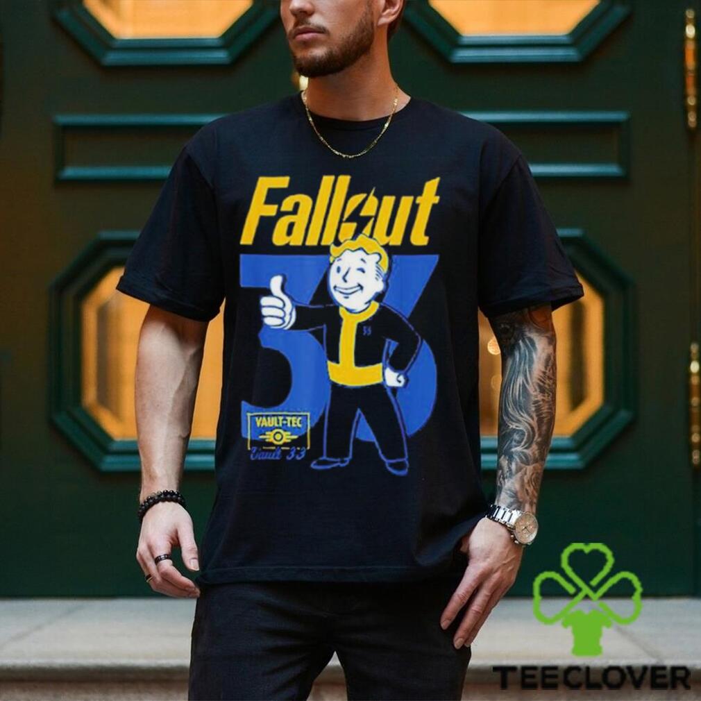 Fallout TV Series 33 Vault Boy Pose Shirt Fallout TV Series 33 Vault Boy Pose Shirt