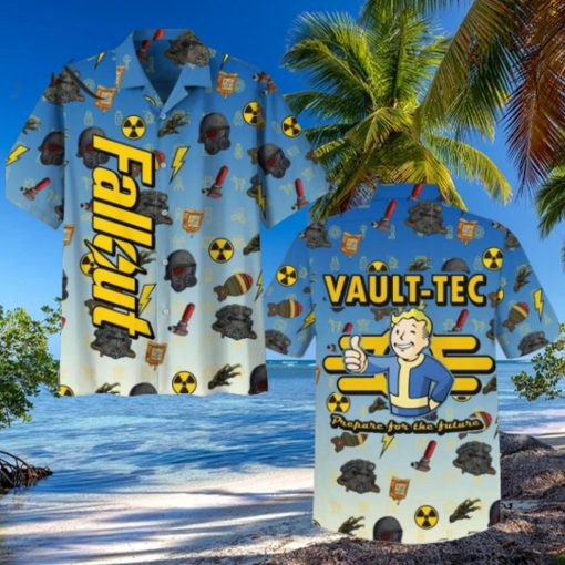 Fallout Vault Tec Prepare For The Future Hawaiian Shirt