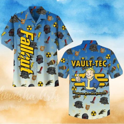 Fallout Vault Tec Prepare For The Future Hawaiian Shirt