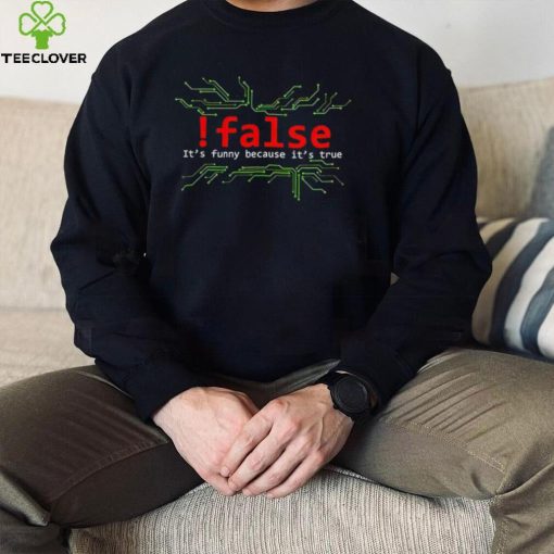 False it’s funny because it’s true 2022 hoodie, sweater, longsleeve, shirt v-neck, t-shirt