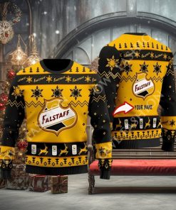 Falstaff Beer Custom Christmas Sweater