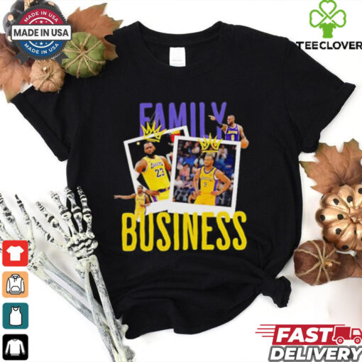 Family Business LeBron James Los Angeles Lakers shirt