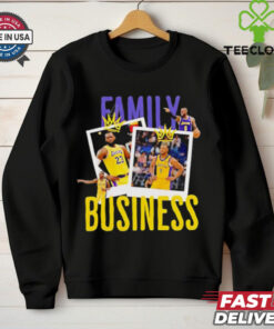Family Business LeBron James Los Angeles Lakers shirt