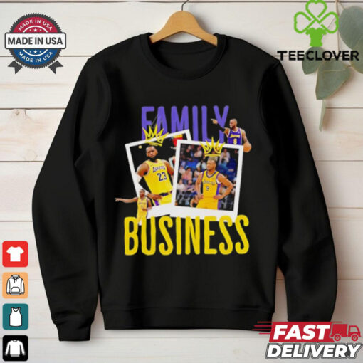 Family Business LeBron James Los Angeles Lakers shirt