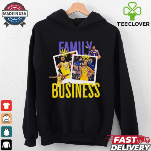 Family Business LeBron James Los Angeles Lakers shirt