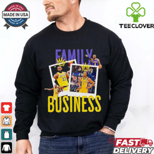 Family Business LeBron James Los Angeles Lakers shirt