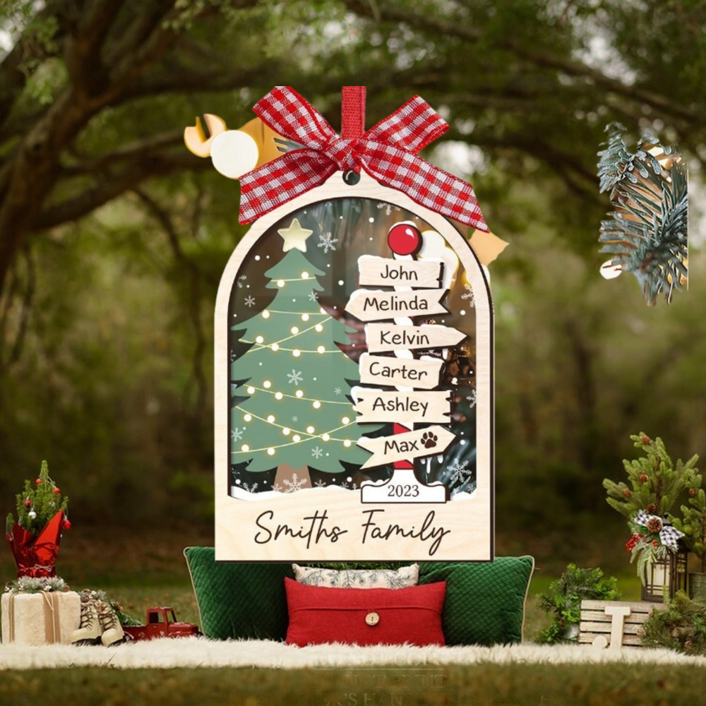 Family Christmas Ornament, Personalized Family Ornament, Family Ornament 2023, Christmas Ornament, Family Tree Ornament, Gift for Family Family Christmas Ornament, Personalized Family Ornament, Family Ornament 2023, Christmas Ornament, Family Tree Ornament, Gift for Family