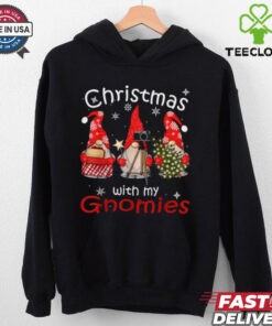 Family Christmas with my Gnomies Xmas T Shirt