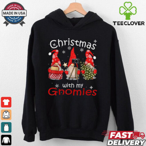 Family Christmas with my Gnomies Xmas T Shirt