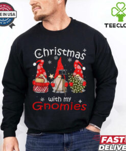 Family Christmas with my Gnomies Xmas T Shirt