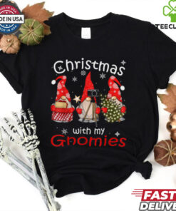 Family Christmas with my Gnomies Xmas T Shirt