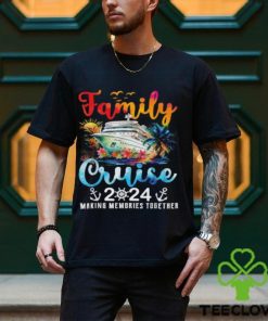 Family Cruise 2024 Making Memories Together Colors Family Cruise Matching T Shirt