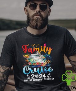 Family Cruise 2024 Making Memories Together Colors Family Cruise Matching T Shirt