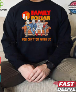 Family Dollar you can’t sit with us Voorhees Myers Pennywise and Krueger Halloween shirt 3 Family Dollar you can’t sit with us Voorhees Myers Pennywise and Krueger Halloween shirt